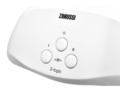 Электрический проточный водонагреватель Zanussi 3-logic 3,5 TS (душ+кран)